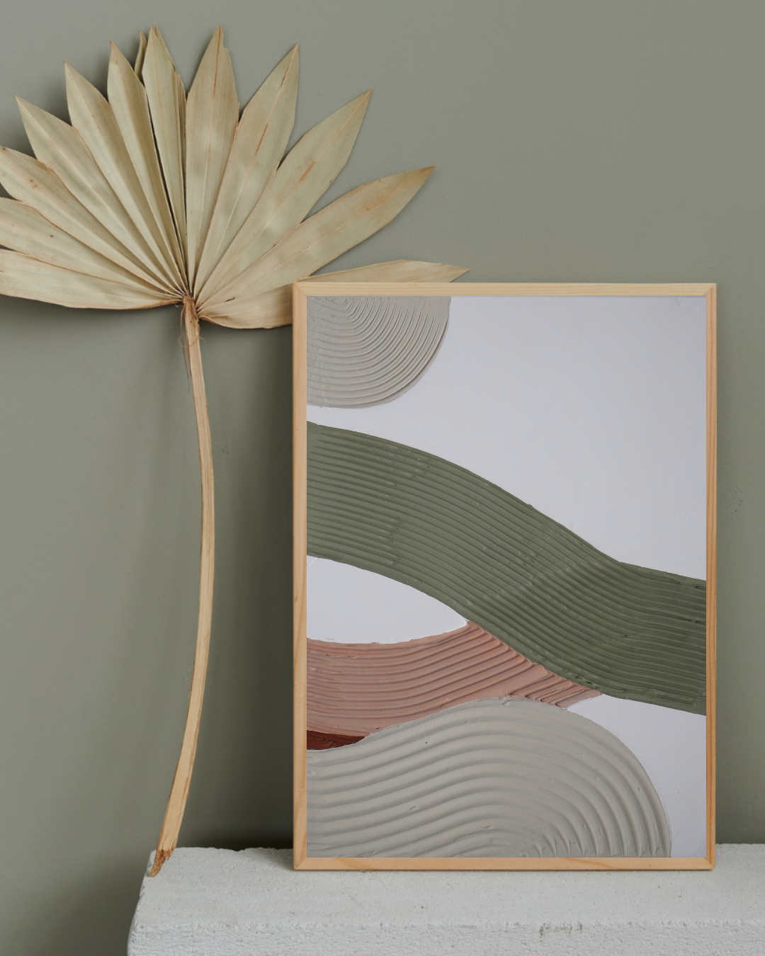 SUNA – Trio Tableau texturé