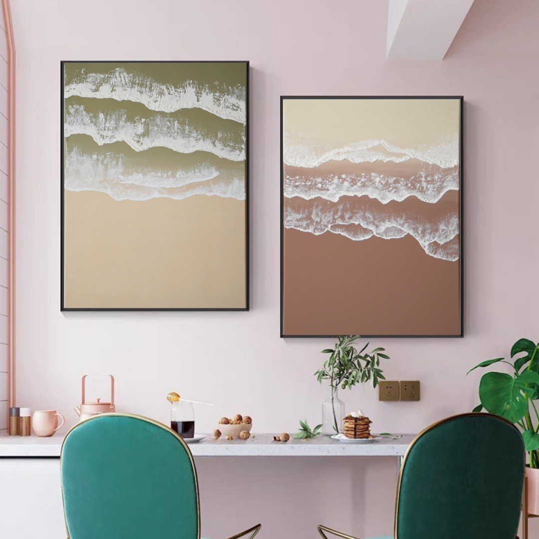 DUO ONDA – Tableaux texturés