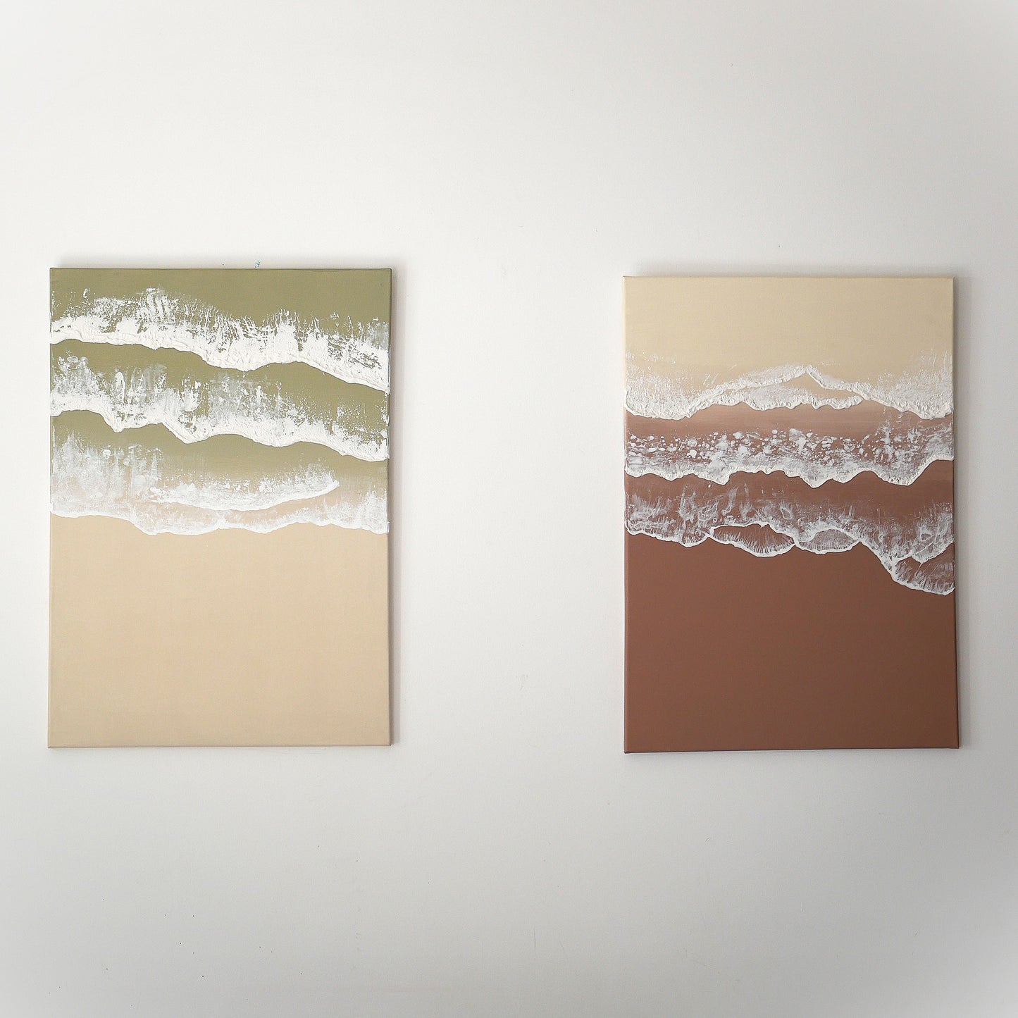 DUO ONDA – Tableaux texturés