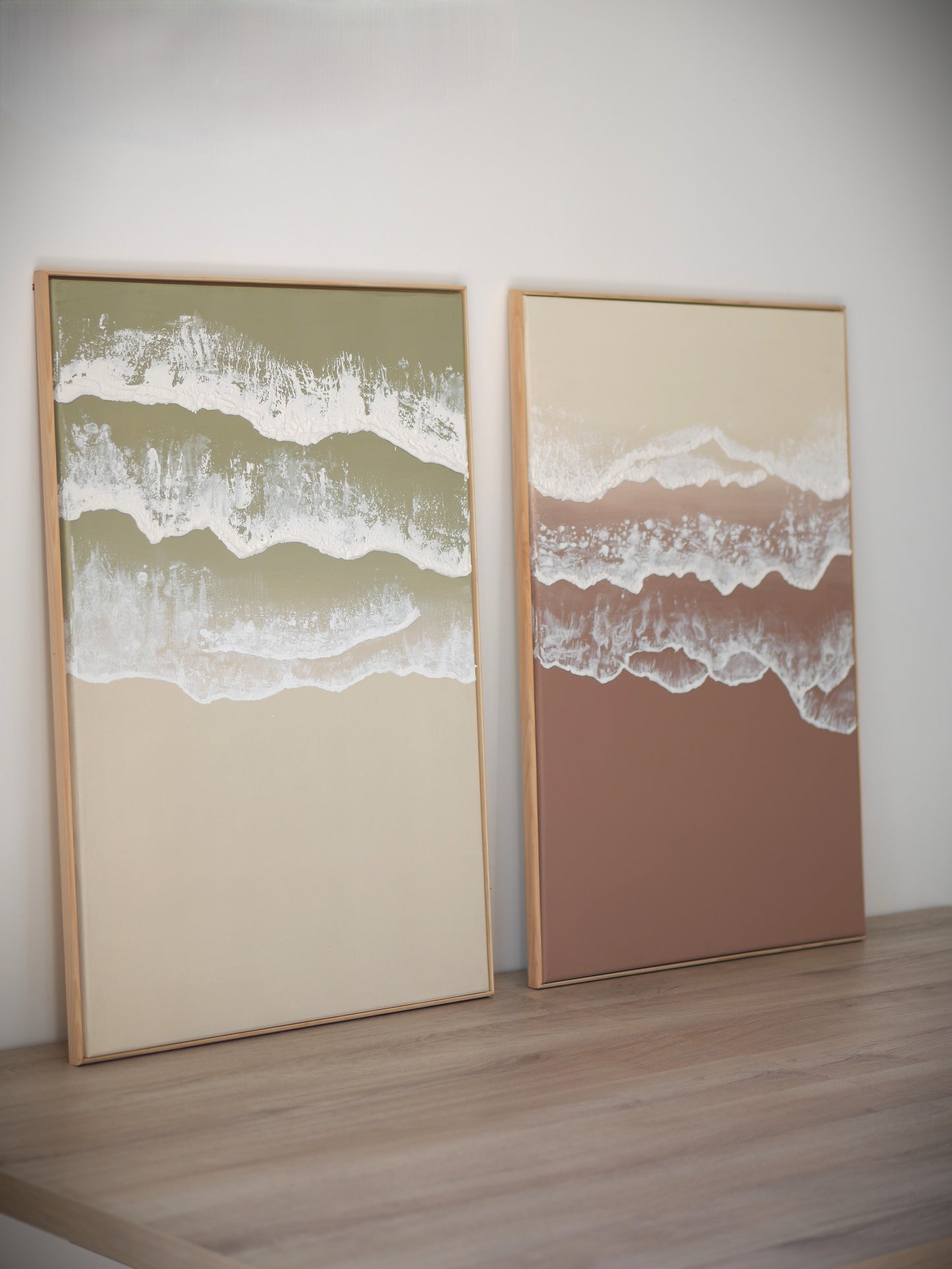 DUO ONDA – Tableaux texturés