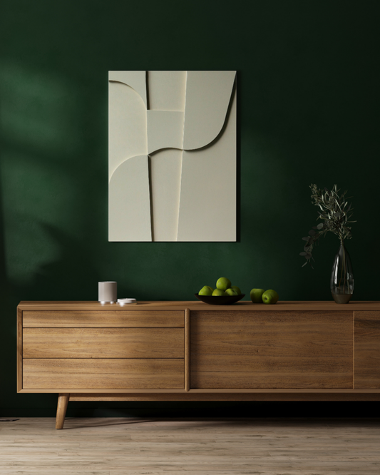 Tableau texturé en relief 3D - PORTAIL - Décoration murale