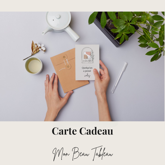 Carte Cadeau Mon Beau Tableau