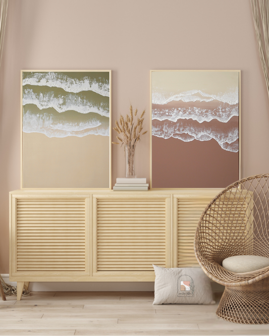 DUO ONDA – Tableaux texturés