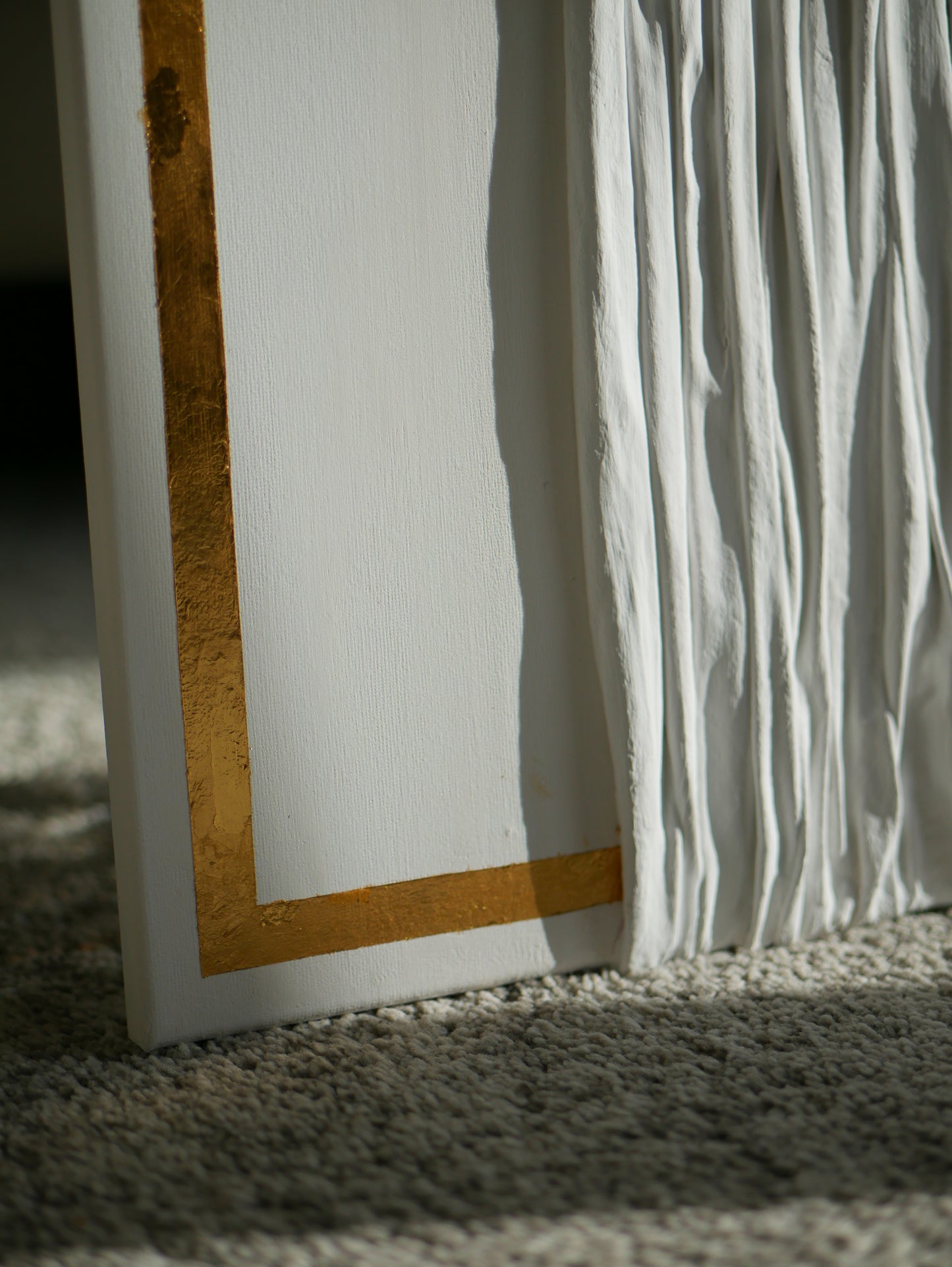 ÉLÉGANCE DRAPÉE - Collection DRAPÉS Tableaux d'art minimaliste en texture