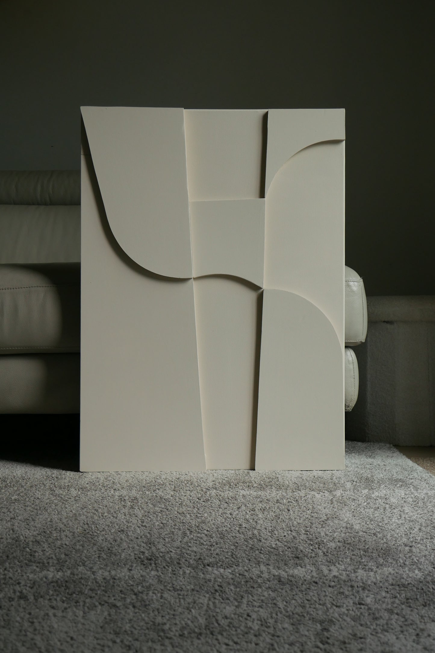 Tableau texturé en relief 3D - PORTAIL - Décoration murale