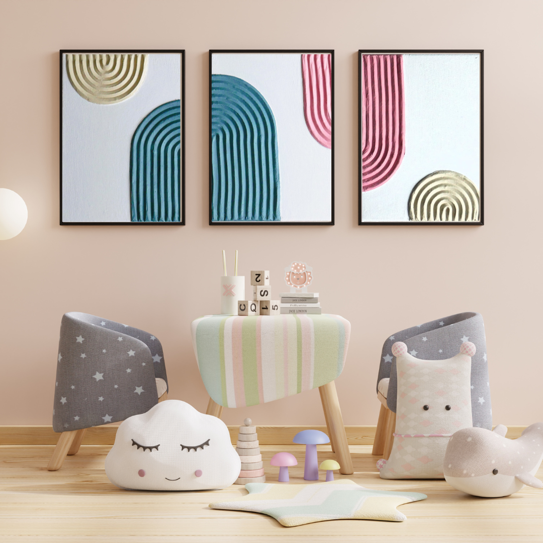 TRIO DOUCEUR DE SANTORIN - Art Texturé